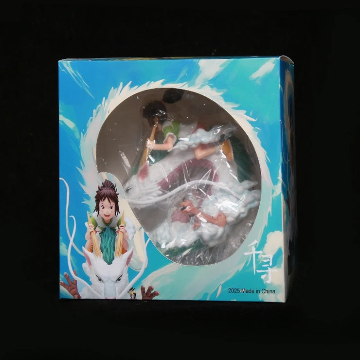Spirited Away Chihiro & Haku PVC Figure – Studio Ghibli Anime Collectible Statue