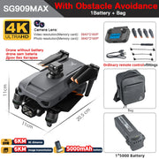 ZLL SG909 SG909MAX Professional Drone With 4K Camera GPS 3-Axis Gimbal 360 Obstacle Avoidance Touch Screen FPV Brushless RC Drone