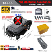 ZLL SG909 SG909MAX Professional Drone With 4K Camera GPS 3-Axis Gimbal 360 Obstacle Avoidance Touch Screen FPV Brushless RC Drone