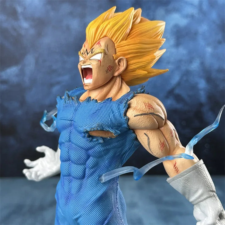 Dragon Ball Z Majin Vegeta Super Saiyan PVC Figure – Self-Destruct Pose Anime Collectible Statue