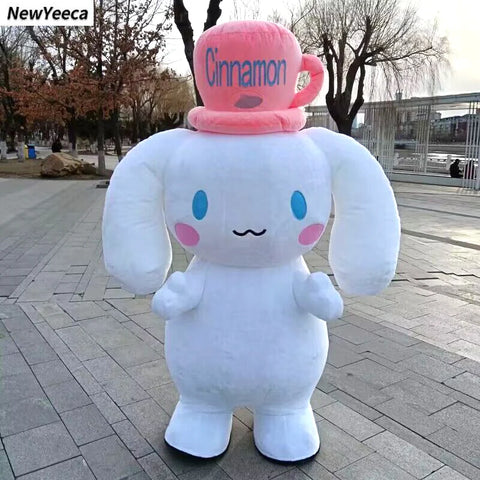 Giant Kuromi & My Melody Mascot Costume – Inflatable Hello Kitty Character Cosplay for Advertising, Carnival & Events