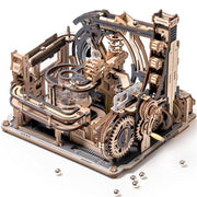 Robotime ROKR Marble Spaceport Electric Model Kit – 3D Wooden Puzzle