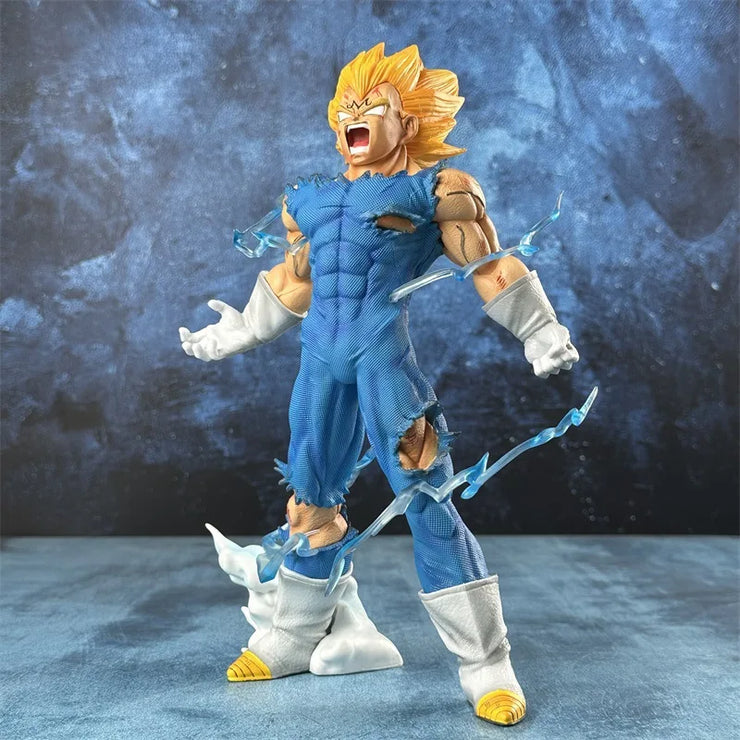 Dragon Ball Z Majin Vegeta Super Saiyan PVC Figure – Self-Destruct Pose Anime Collectible Statue