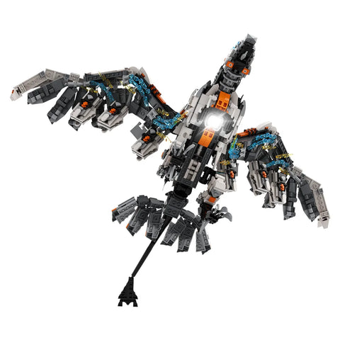 MOC Horizon Game Thunderjaw Beast Model Monster Building Blocks Brick Set