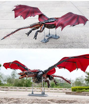 Giant Dragon Building Set – 1889pcs Creative MOC Fantasy Bricks Model