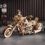 Robotime ROKR Cruiser Motorcycle DIY Wooden Model Kit – 420pcs Assembly Puzzle LK504
