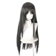Akemi Homura Cosplay Costume – Puella Magi Madoka Magica Combat Dress with Bow, Wig, and Uniform for Halloween or Party Events