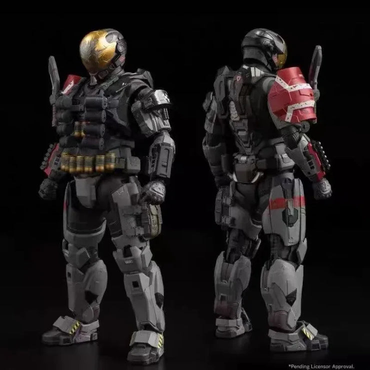 1/12 Scale Halo Action Figure Emile-A239 Articulated Action Figures PVC