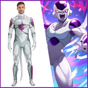 Dragon Ball Frieza Cosplay Spandex Zentai Jumpsuit Outfit