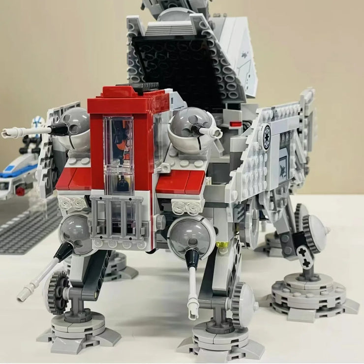Compatible 75337 AT-TE Walker – 1082-Piece Building Block Model Kit for Kids & Adults