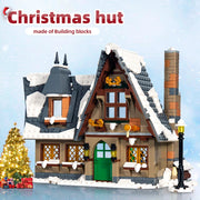 766pcs Christmas Cottage Building Toys Building Block Brick Set Kids Christmas Gift