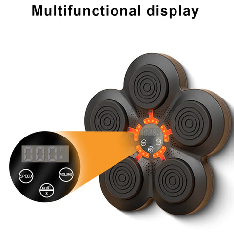 Bluetooth Smart Boxing Machine Wall Mounted Decompression Gym Trainer Fitness 2