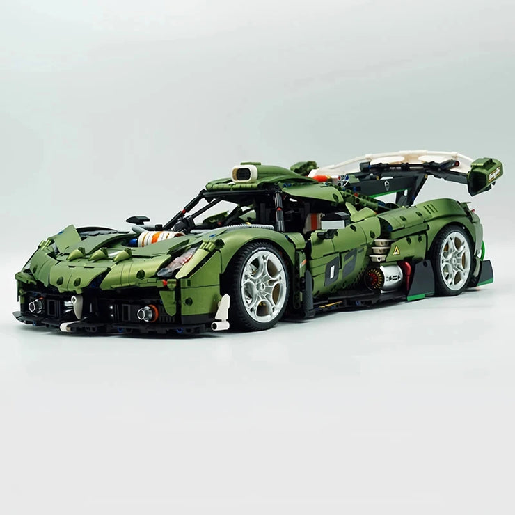 MOC 10628 Technical Koenigsegg Building Brick Set 3838 Pcs