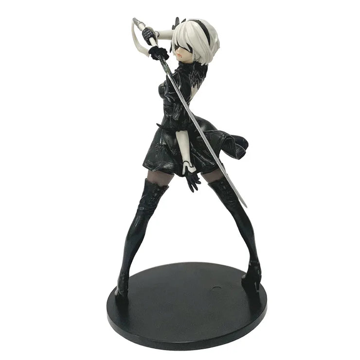 NieR: Automata YoRHa Type A2, 2B & 9S PVC Figure Set – Anime Collectible Statues