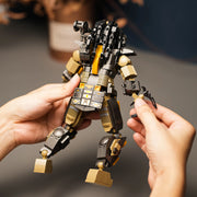 Xenomorph Model Ultimate Predator Action Figure Building Blocks Set Halloween DIY Aliens Toys for Kids Christmas Gifts Ornamant