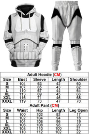 Storm Trooper Cosplay Jumpsuit Outfit