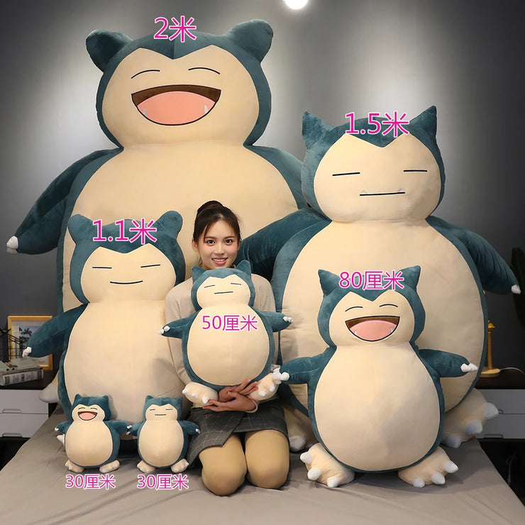 Pokemon Snorlax Soft Leather Shell Plushie No Filling