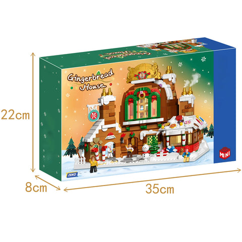 1481PCS Christmas House Building Blocks Set, Children&