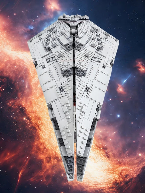 First Order Destroyer 1416 pieces Spaceship Building Blocks