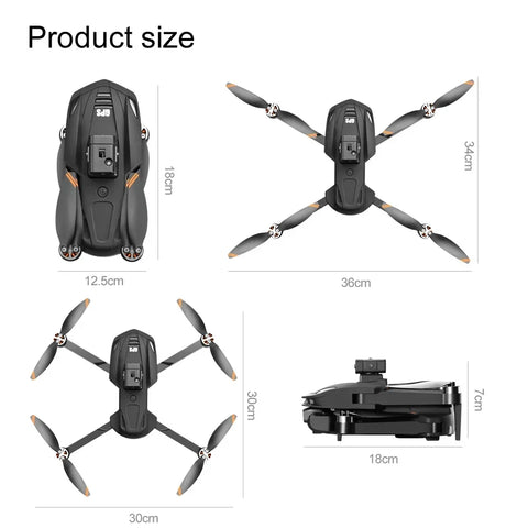 Xiaomi Mijia V168 Drone 8K 5G WIFI GPS Professional HD Aerial Photography DualCamera Omnidirectional Obstacle Avoidance Original