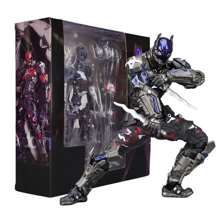 Amazing Yamaguchi Arkham Knight Series – Batman, Red Hood & Robin Jason Todd Action Figure Collectible Model