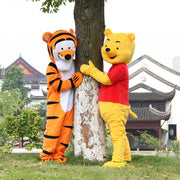 Pooh Bear Mascot Costume – Cartoon Character Cosplay for Advertising, Carnival & Party Events