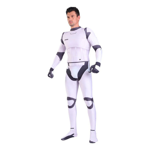 Storm Trooper Cosplay Jumpsuit Outfit