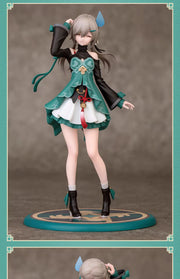 Honkai Star Rail Qingque 1/10 Cosplay Desktop Collection Ornament – Anime Cartoon Accessory, Perfect Halloween Gift