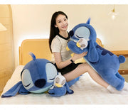 Miniso Disney Stitch Laying Down Stuffed Plushie Doll