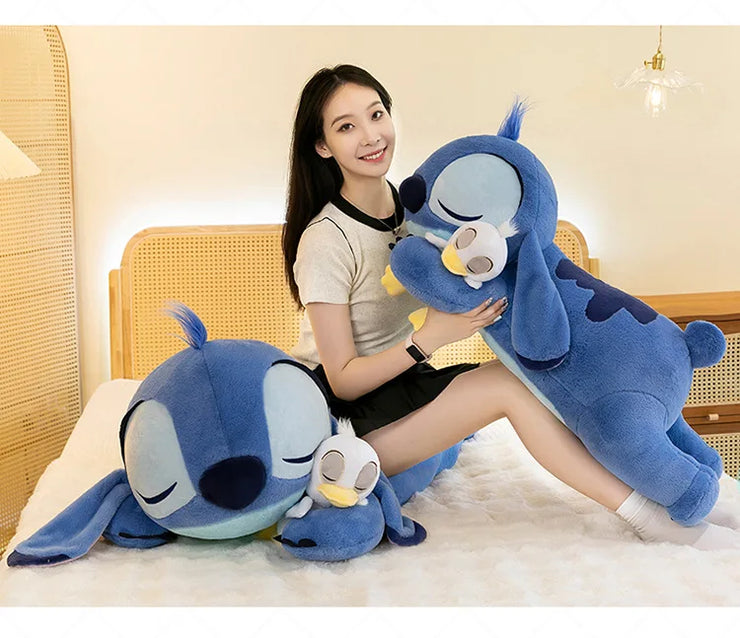 Miniso Disney Stitch Laying Down Stuffed Plushie Doll