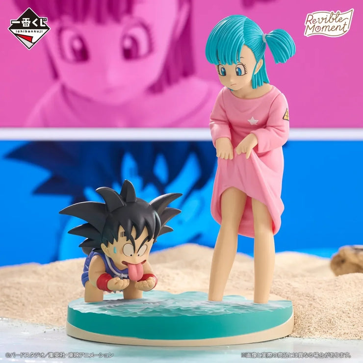 Dragon Ball Son Goku, Piccolo & Bulma PVC Figure Set – Anime Collectible Statues for Desk or Room Display