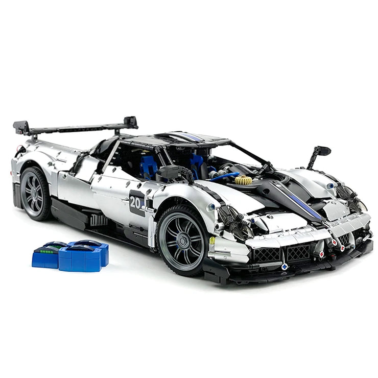 MOC 002 Super Sports Car Hypercar Huayra Model Building Blocks 4708 Pcs
