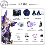 Herta Cosplay Costume – Honkai: Star Rail Outfit with Wig and Shoes for Women’s Role Play and ComicCon Events