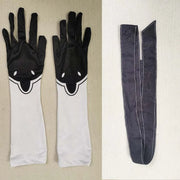 Big Size Yorha 2B Cosplay Costume Black Leotard Dress 2B Full Set Halloween Shojou Magical Girl Outfits Wig Gloves Eyemask Socks