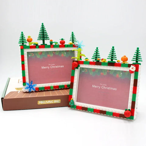 Christmas picture frame DIY children&