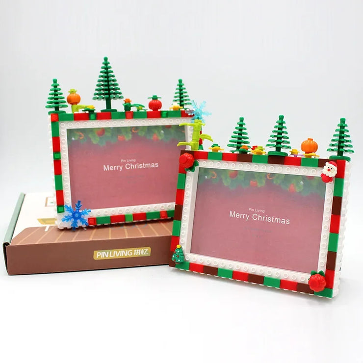 Christmas picture frame DIY children&