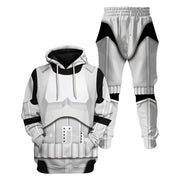 Storm Trooper Cosplay Jumpsuit Outfit