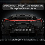 High-Tech Supercar Model — 4,688-Piece Collector Build (Ages 14+)