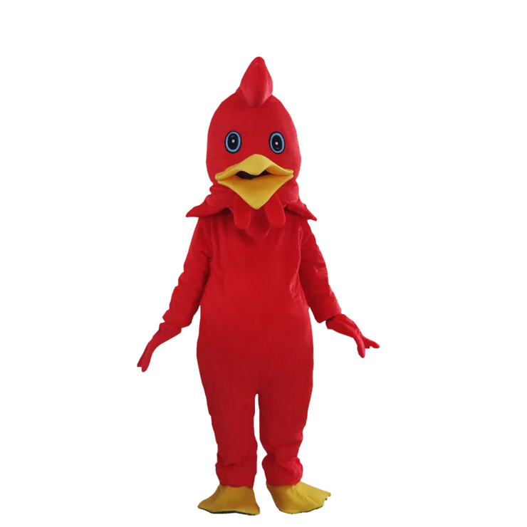 Chicken Mascot Costume – Cartoon Animal Cosplay for Easter, Parties, Advertising & Carnival Events