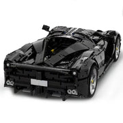 MOC 42143 High-Tech Black SP3 Sports Car Kit Building Bricks 3636 Pcs