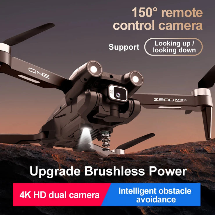 Xiaomi Mijia Z908 Pro max Drone 8K Professional HD Dual Camera Brushless Motor WIFI FPV RC  Folding Quadcopter Helicopter toy