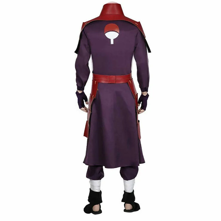 Anime Akatsuki Uchiha Madara Cosplay Costume Man Armor Lining Pants Suit Halloween Costume Party Costume