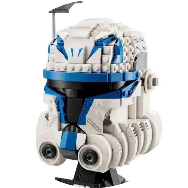 Star Wars Fighter Pilot Helmet Building Blocks Desk Decoration AT Jangos Kylos Fetts Rens C-3PO