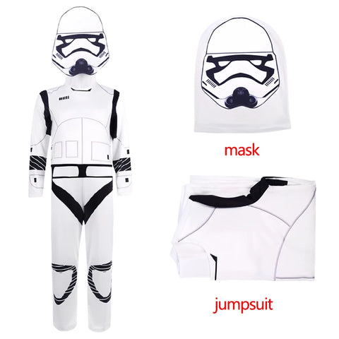 Imperial Stormtrooper Cosplay Costume Jumpsuit Outfit
