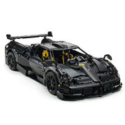 MOC 002 Super Sports Car Hypercar Huayra Model Building Blocks 4708 Pcs