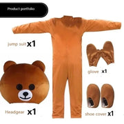Brown Bear Mascot Costume – Cartoon Animal Character Cosplay for Carnival, Events & Identity V Theme