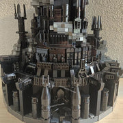 MOC Famous rings Movie Architecture Dark Tower Fortress of Sauron Barad-dur Ultimate Collection 5996 Pcs