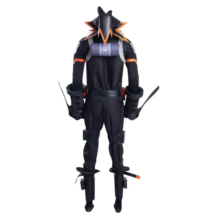 Katsuki Bakugou Cosplay Costume – Anime Battle Dress and Combat Suit for Halloween and Carnival Events