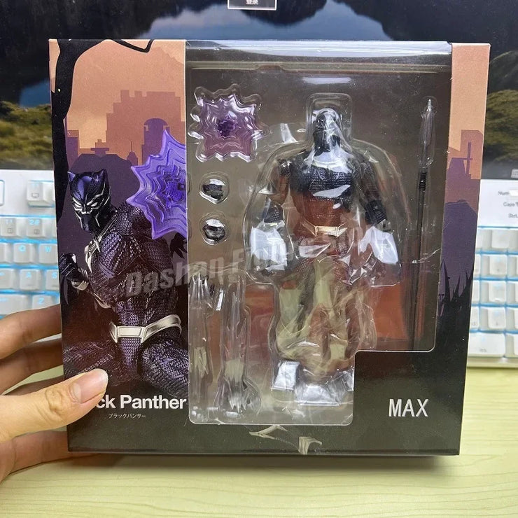 Amazing Yamaguchi Revoltech Agent Venom Action Figure – Superhero Eugene Thompson Model Toy, Perfect Gift Collection