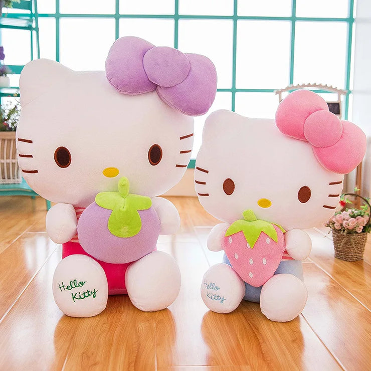 Sanrio Strawberry Hello Kitty Stuffed Plushie Doll